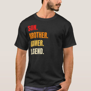 Camiseta Vintage Videos games Engraçados Jovens de Jogos Ir