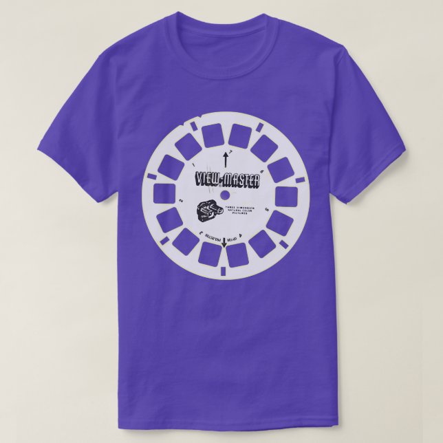 Camiseta Vintage Viewmaster Reel (Frente do Design)
