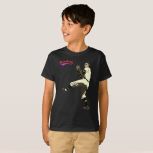 Camiseta Vintage Vintage Baseball Pitcher