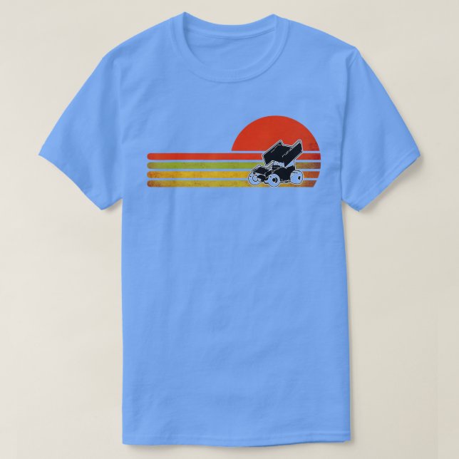 Camiseta Vintage Vintage Car Dirt Distress (Frente do Design)