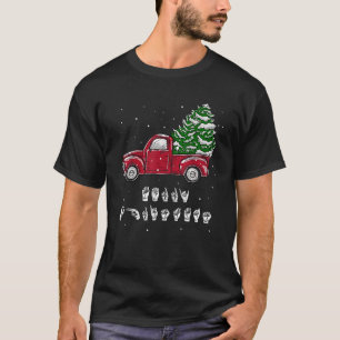 Camiseta Vintage Vintage Truck Hand Sign Language X