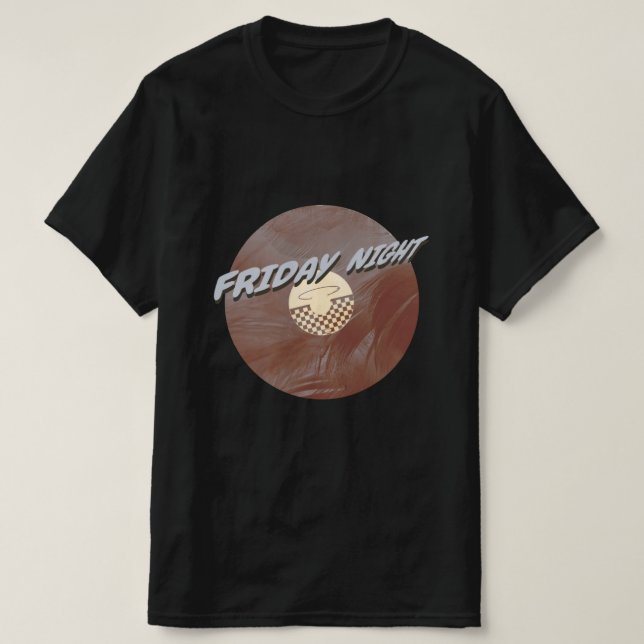 Camiseta Vintage Vinyl (Frente do Design)