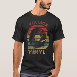 Camiseta Vintage Vinyl Retro Record Vintage Music