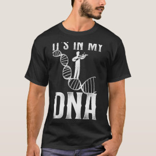 Camiseta Vintage Violinista Violino Está no Meu Dna