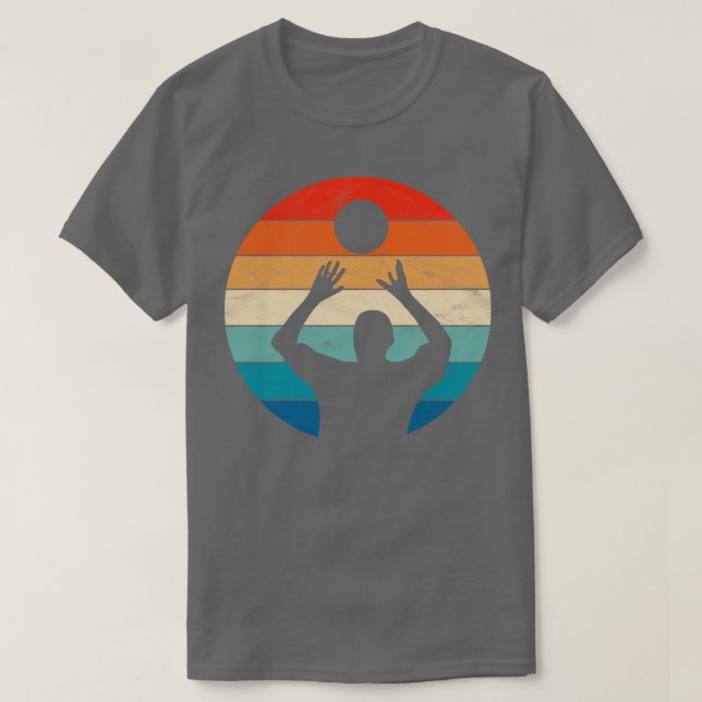 Camiseta Vintage Voleibol (Frente do Design)