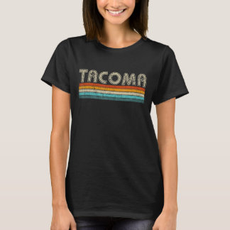 Camiseta Vintage Wa Home State Washington Tacoma 1