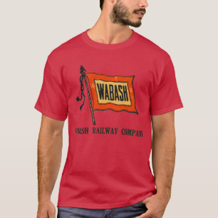 Camiseta Vintage Wabash Railroad 1