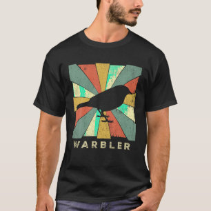 Camiseta Vintage Warbler Bird Lover Estilo Retro Animal T S