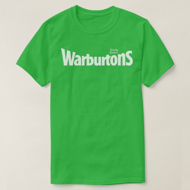 Camiseta Vintage Warburtons e 90 137  (Frente do Design)