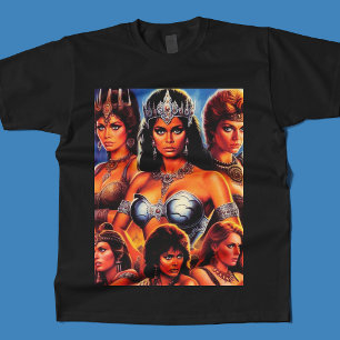 Camiseta Vintage Warrior Queens
