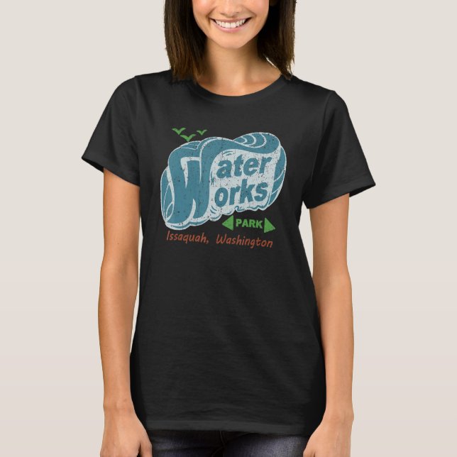 Camiseta Vintage Water Works Park Washington (Frente)