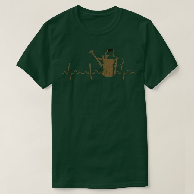 Camiseta Vintage Watering Can Gardener 1 (Frente do Design)
