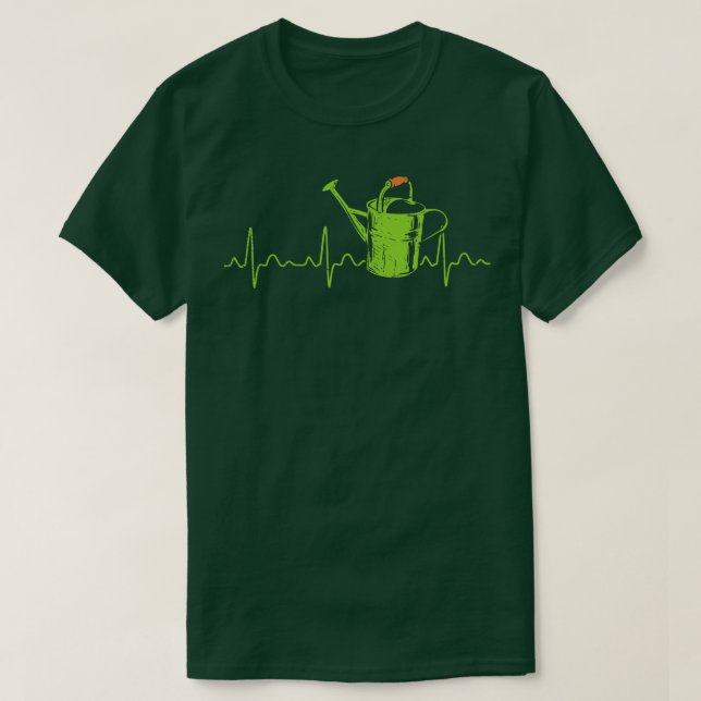 Camiseta Vintage Watering Can Gardener 2 (Frente do Design)