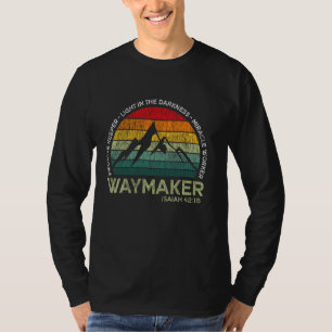 Camiseta Vintage Waymaker Promise Keeper Miracle Worker Chr