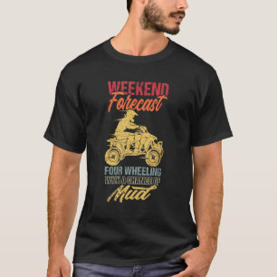 Camiseta Vintage Weekend Previsão 4 Roda Com Oportunidade