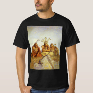 Camiseta Vintage West, Guardians War or Peace por NC Wyeth
