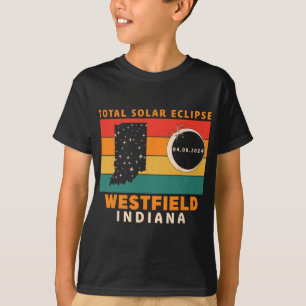 Camiseta Vintage Westfield Indiana Total Eclipse Solar 2024