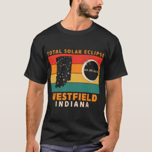 Camiseta Vintage Westfield Indiana Total Eclipse Solar 2024