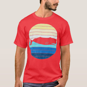 Camiseta Vintage Whale Gift Sperm Whale Osteio Oceano Anima