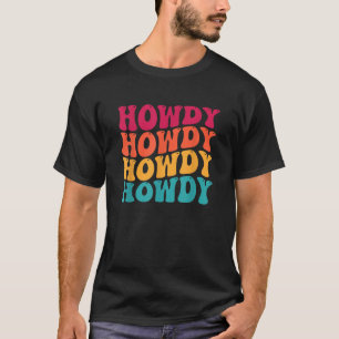 Camiseta Vintage White Howdy Rodeo Oeste do Sul