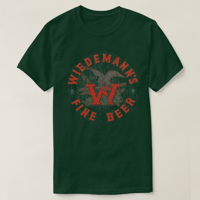 Camiseta Vintage Wiedemanns Fine Beer Wiedemann (Frente do Design)