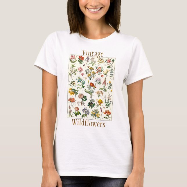 Camiseta Vintage Wildflower tee (Frente)