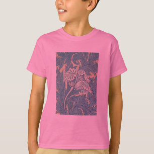 Camiseta Vintage William Morris Tulip Floral Design