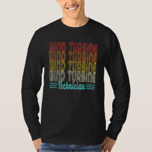 Camiseta Vintage Wind Turbine Technician