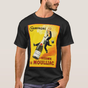 Camiseta Vintage Wine Poster