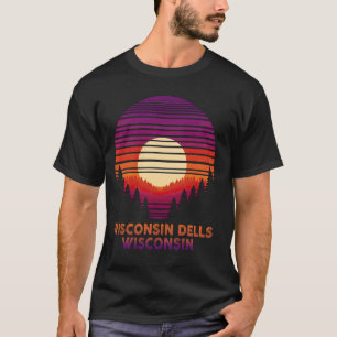 Camiseta Vintage Wisconsin Dells Wisconsin WI Retro 80s 90s