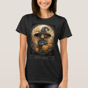 Camiseta Vintage Witchcraft Wiccan Gothic Witchy Halloween