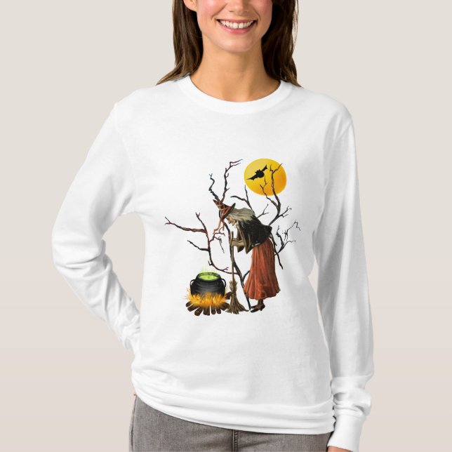 Camiseta Vintage Witold Halloween (Frente)