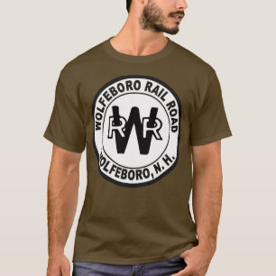 Camiseta Vintage Wolfebora Rail Road Wolfeboro New Hampshir