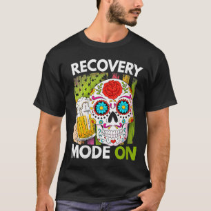 Camiseta Vintage Womens Recovery Mode On Cinco De Mayo 2022