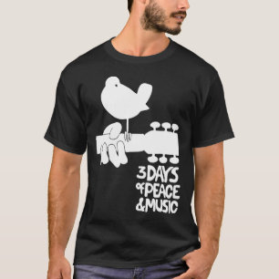 Camiseta Vintage Woodstock Dark Music Fest T Shirt