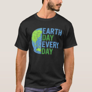 Camiseta Vintage World Map Graphic Planet Anniversário da 