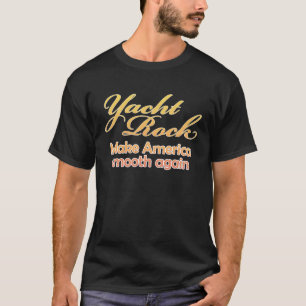 Camiseta Vintage Yacht Rock Music Torna a América mais suav