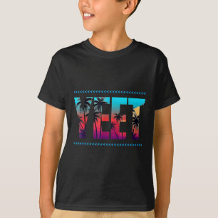 Camiseta Vintage Yeet Roupa Dizer para Todos - Homens Mulhe