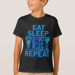 Camiseta Vintage Yeet Roupa Mens Engraçado Dizendo Comer So