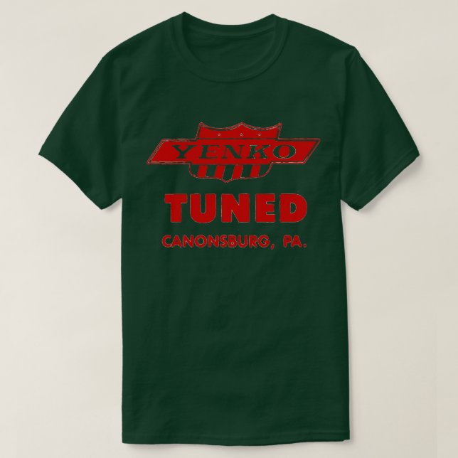Camiseta Vintage Yenko Tuned Canonsburg (Frente do Design)