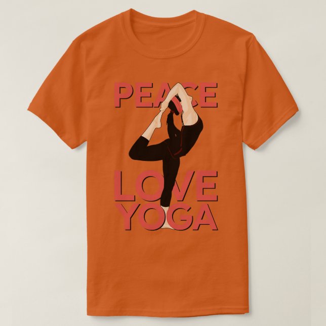 Camiseta Vintage Yoga Lady (Frente do Design)