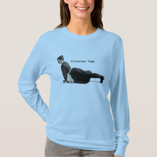 Camiseta Vintage Yoga Woman Up Dog Antigamente