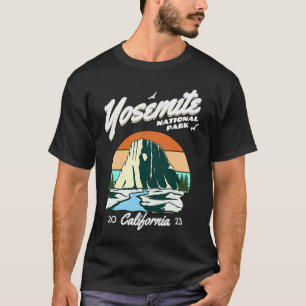 Camiseta Vintage Yosemite National Park Mountain California