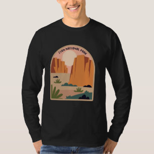 Camiseta Vintage Zion National Park Utah Monte Zion Camping