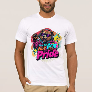 Camiseta VintageDJ do UrsoLGBTQ