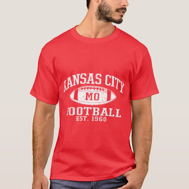 Camiseta VintageKansasCityKcMissouriRetroGift (Frente)