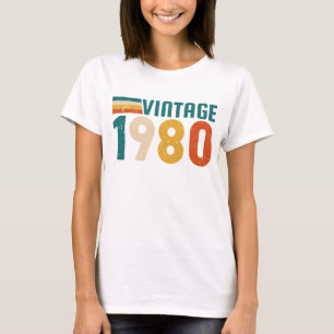 CAMISETA VINTAGEM 1980