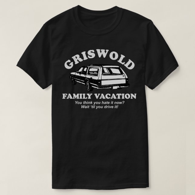 Camiseta Vintagem da família Griswold design 1 (Frente do Design)