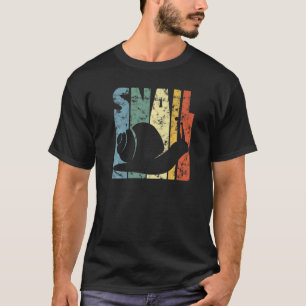 Camiseta Vintagem De Animais De Casca Espiral, Coloração, D