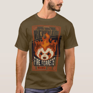 Camiseta Vintagem de Furões de Incêndio